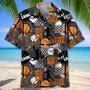 Basketball Black Hawaiian Shirt