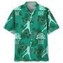 Basketball Kelly Green Hawaiian Shirt