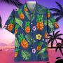 Basketball Pineapple Hawaiian shirt