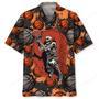 Basketball Skull Hawaiian Shirt