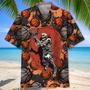 Basketball Skull Hawaiian Shirt