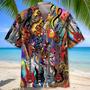 Bass Guitar Art Hawaiian Shirt Men