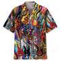 Bass Guitar Art Hawaiian Shirt Men