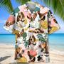 Basset Hound Tropical Hawaiian Shirt