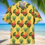 Beach Pineapple Hawaiian Shirt Men