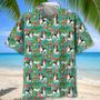 Beagle Hawaiian Beach Hawaiian Shirt