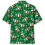 Beer Shamrock Irish St.Patrick Day Hawaiian Shirt