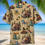 Bigfoot Camping Vintage Hawaiian Shirt