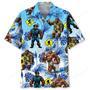 Bigfoot Crossing Hawaiian Shirt