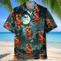 Bigfoot Firefighter Keep The Night Safe Hawaiian Shirt