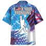 Bigfoot F..k Your Pronouns Hawaiian Shirt