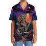 Bigfoot Hiking Night Hawaiian Shirt