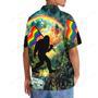 Bigfoot Pride Flag Hawaiian Shirt