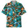 Bigfoot Surfing Hawaiian Shirt