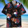 Black Football Nature Hawaiian Shirt