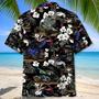 Black Sprint Car Racing Hawaiian Shirt