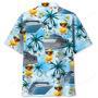 Blue Cruise Duck Hawaiian Shirt