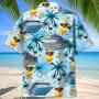 Blue Cruise Duck Hawaiian Shirt