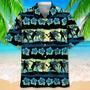 Blue Disc Golf Vintage Hawaiian Shirt