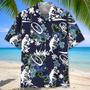 Blue Nature Hawaiian Shirt