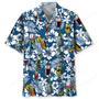 Blue Style Cocktail Bartender Hawaiian Shirt