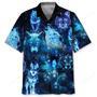 Blue Wolf Hawaiian Shirt