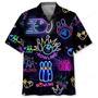 Bowling Neon Hawaiian Shirt