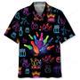 Bowling Neon Hawaiian Shirt