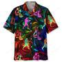 boxing color hawaiian shirt