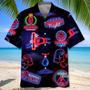 Boxing Neon Sign Hawaiian Shirt