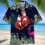 boxing tropical leaf hawaiian shirt