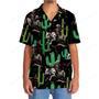 Cactus Cowboy Riding Bull Hawaiian Shirt