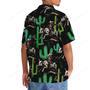 Cactus Cowboy Riding Bull Hawaiian Shirt