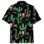 Cactus Cowboy Riding Bull Hawaiian Shirt