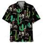 Cactus Cowboy Riding Bull Hawaiian Shirt