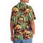 Cactus Skull Vintage Hawaiian Shirt