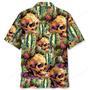 Cactus Skull Vintage Hawaiian Shirt