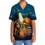 Camping Alien Bigfoot Area 51 Hawaiian Shirt