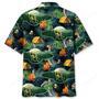 Camping Alien Chillin' Beer Hawaiian Shirt