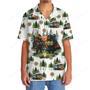 Camping Bigfoot Husband and Wife Hawaiian Shirt