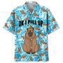 Capybara Pull Up Hawaiian Shirt