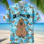 Capybara Pull Up Hawaiian Shirt