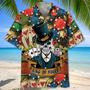 Casino Skull Hawaiian Shirt