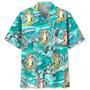 Cat Surfing Hawaiian Shirt