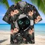 cats tropical hawaiian shirt