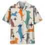 Chiahuahua Colorful Hawaiian shirt