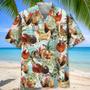 Chicken Hawaiian Shirt