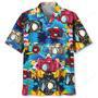 Colorful Camera Tropical Hawaiian Shirt