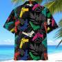 Colorful Guns Hawaiian Shirt