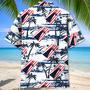 Cornhole American Beach Hawaiian Shirt